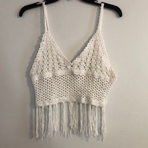Charlotte Russe crop tank top